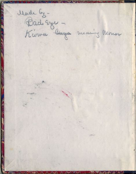 Front inside cover