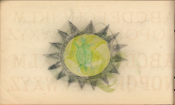 Sun with Turtle in center