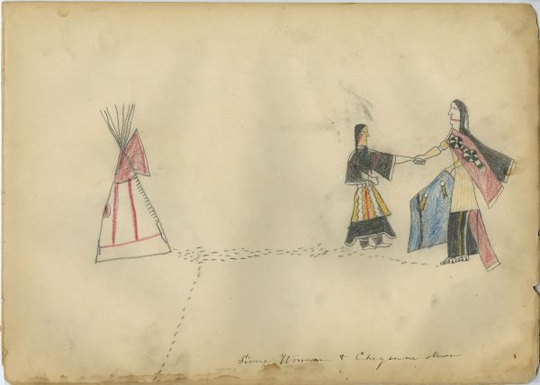 Cheyenne Woman and Sioux Man