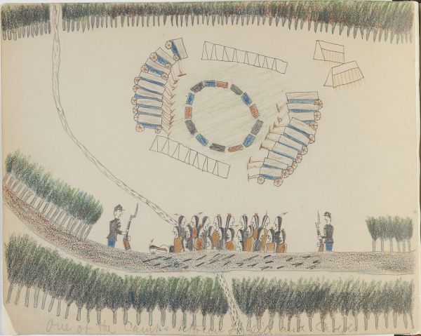 One of the Camps between Ft. Sill and Caddo