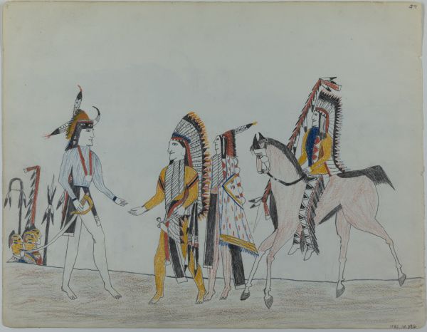 Meeting of the Pawnee and the Kiowa