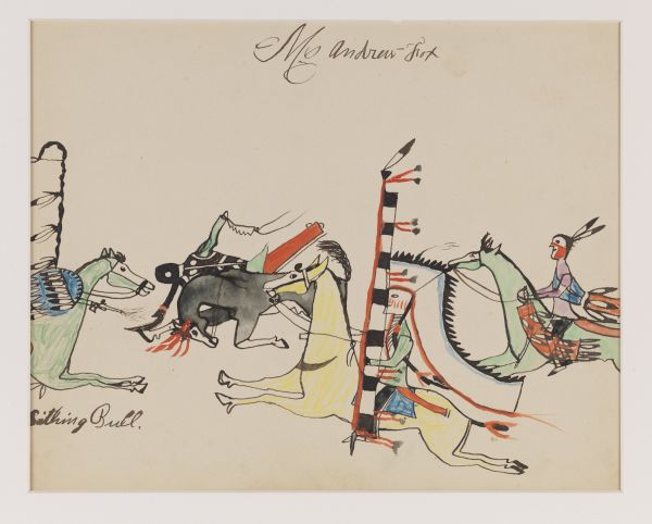 Nº16 Battle Scene with Sitting Bull